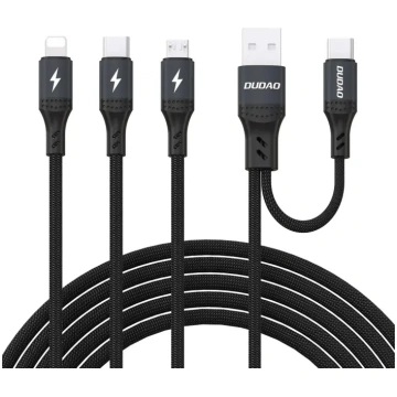 Dudao L3W daudzfunkcionāls kabelis USB-A USB-C uz 