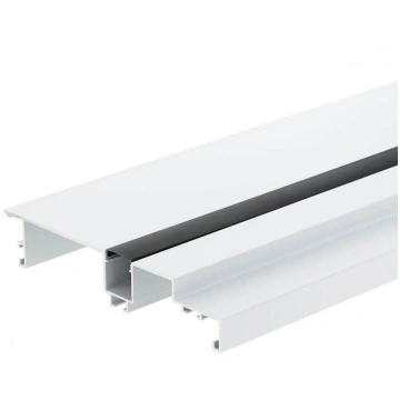 Virsapmetuma 2m LED lentes Ēnu profils griestiem (