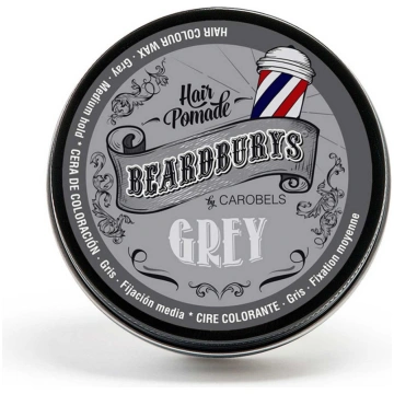 Beardburys Color Wax Grey krāsojamā pomāde, 100 ml