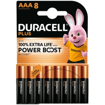 Vienreizlietojama AAA alkaliskā baterija Duracell 