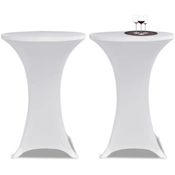 Elastīgs galdauts stāvgaldiem 70 cm 2 gab