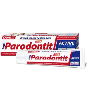 DENTAL Antiparodontit Active Zobu pasta jutīgām sm