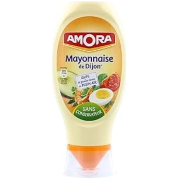 Amora Dijonas majonēze Nature Soft pudele, 415 g, 