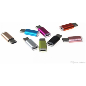 Parveidotājs N/A Micro USB to Type-C Grey