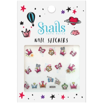 SNAILS nail stickers, Princess, 0200