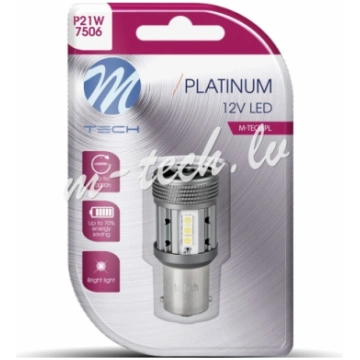 LB851W-01B - Blister 1x Diode LED M-TECH Platinum 