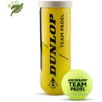 BALLS PADEL DUNLOP TEAM PADEL 3PCE ( 0045566304391