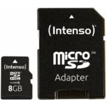 Intenso Micro SDHC 8GB Class 10 atmiņas karte 3413