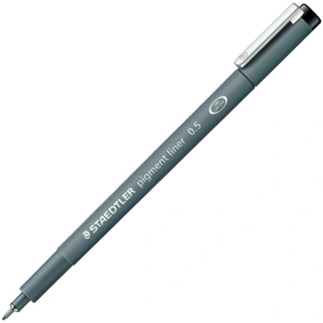 Pildspalva rasēšanai STAEDTLER PIGMENT LINER 0.5 m