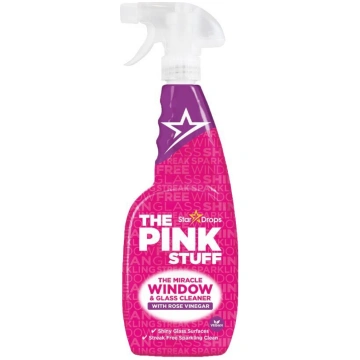 The Pink Stuff Window & Glass Cleaner logu un stik