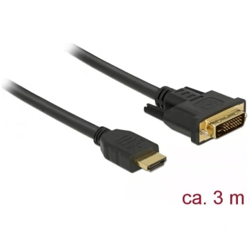 Video kabeļa adapteris DeLOCK 85655 3m HDMI Type A