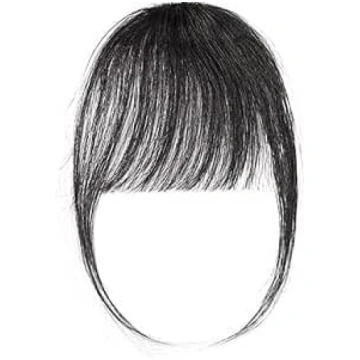 Clip-In bārkstis 3 g Air Bangs parūka, dabiska, me