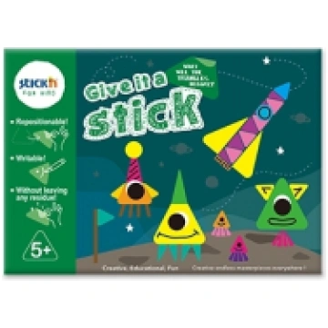 *Attēlu grāmata StickN Give it a Stick - Trīsstūri
