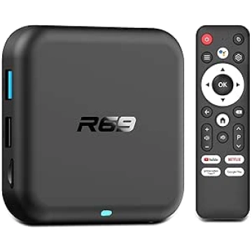 Android 14.0 TV Box, R69 Android Box 2GB RAM 32GB