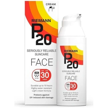 Riemann P20 Saules krēms sejai SPF30, 50g, ilgnotu