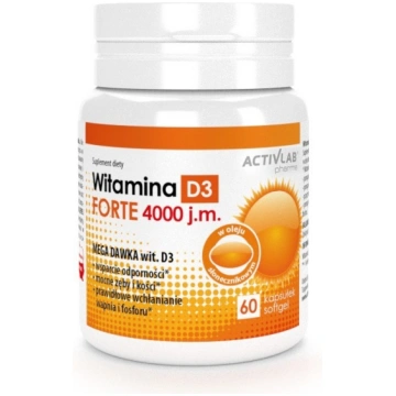 Activlab Vitamin D3 Forte 4000 IU 60 caps