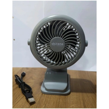 Volteno VO2547 galda USB ventilators ar klipsi 5W,