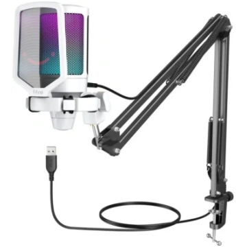 AmpliGame A6T RGB White FIFINE FFN_A6T_White