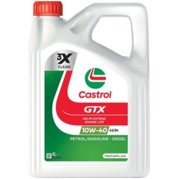 Motoreļļa GTX ULTRA CLEAN 10W40 4L CASTROL 15F8FD