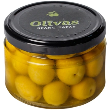 Zaļās olīvas Manzanilla ar kauliņiem, 150g 635