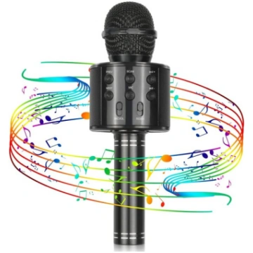High Quality-Bezvadu karaoke mikrofons, Bluetooth 