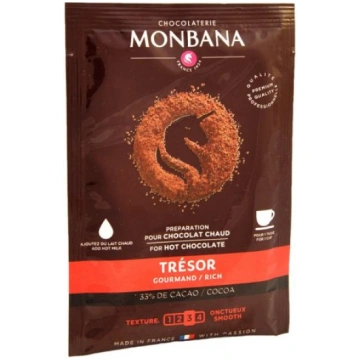 Karstās šokolādes mix Monbana Tresor 25g