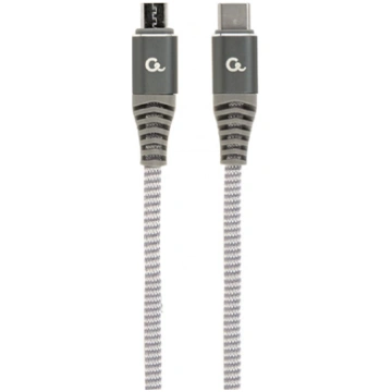Cablexpert | Premium cotton braided USB Type-C to 