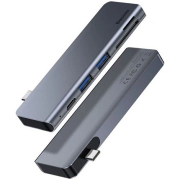 Baseus Harmonica 5w1 2xUSB 3.0 USB-C micro SD ( 69