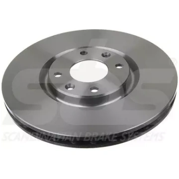 Bremžu disks priekšējais SBS Citroen, DS, Nissan, 