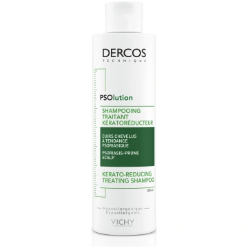 VICHY Dercos Psolution keratozi mazinošs šampūns 2