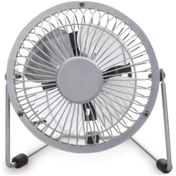 3W USB svārstveida galda ventilators pelēks ANEB0D
