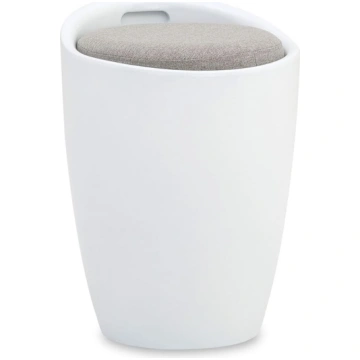 IDIMEX Daniel Bathroom Stool with Storage Space an