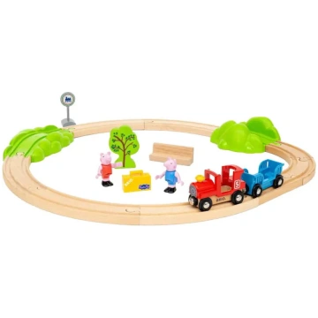 Ravensburger Peppa Pig vilciena komplekts – koka v