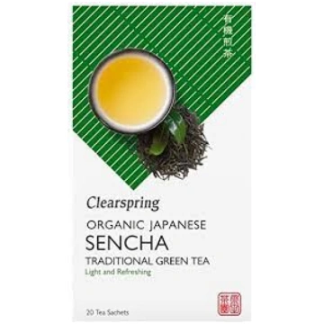 Clearspring BIO Japānas zaļā tēja Sencha, 20pac./3
