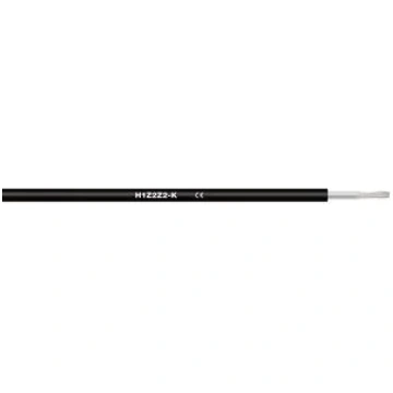 Kabelis SOLAR H1Z2Z2-K melns/black 6 mm2 1000v Amp