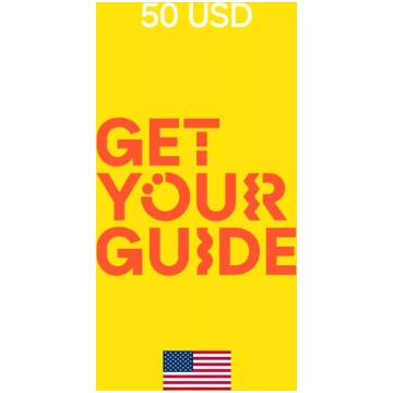 GetYourGuide 50 USD Gift Card