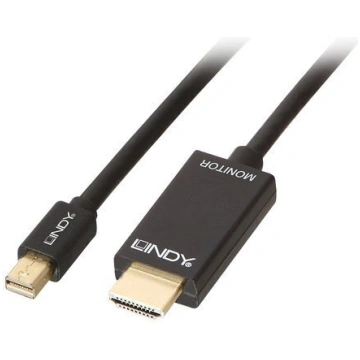 Lindy Video kabelis adapteris 36926, 1 m, HDMI Typ