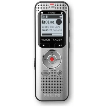 PHILIPS diktafons, 8GB, sudraba DVT2015