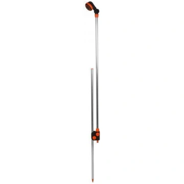 Dārza duša Bradas BLACK LINE, 150–210 cm, iestipri