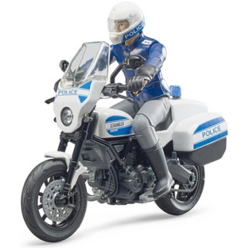 Bruder bworld Scrambler Ducati police motorcycle (