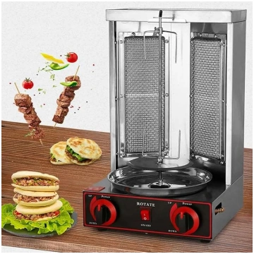 Komerciālā gāzes Doner Kebab mašīna, automātiskais