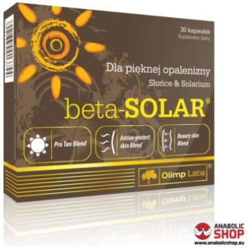 Olimp Beta Solar Komplekss ādai 30 kapsulas