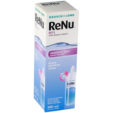 RENU Multi Plus Sensitive eyes šķīdums kontaktlēcā