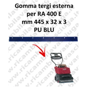 RA 400 E Outer Squeegee rubber for CLEANFIX access