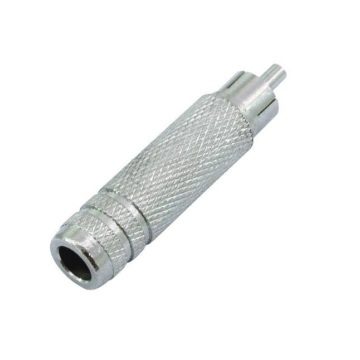 OMNITRONIC Adapter RCA plug to 6.35 Jack 3022617M 