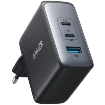 Telefona lādētājs Anker A2145G11, USB 2.0/2 x USB-