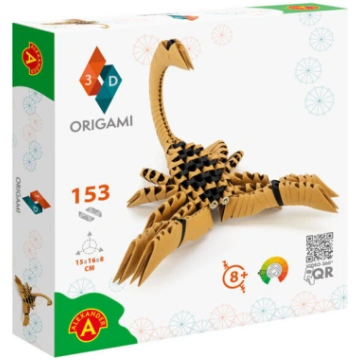 Radošais komplekts Alexander 3D Origami Skorpions