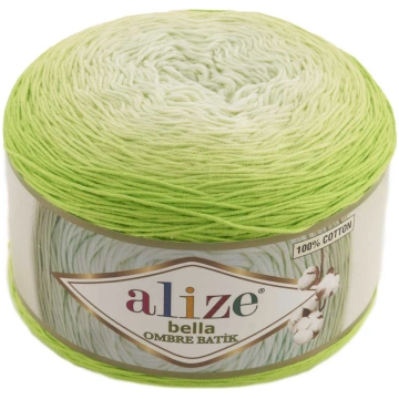 ALIZE BELLA OMBRE BATIK - kokvilnas kūciņdzija ar 