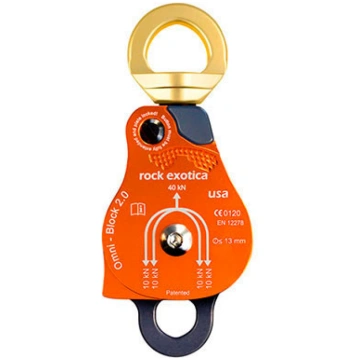 Rock Exotica Omni 2.0 Swivel Double Pulley
