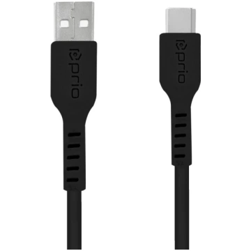 Prio lādēšanas / datu kabelis USB A - Type C 1.2m,